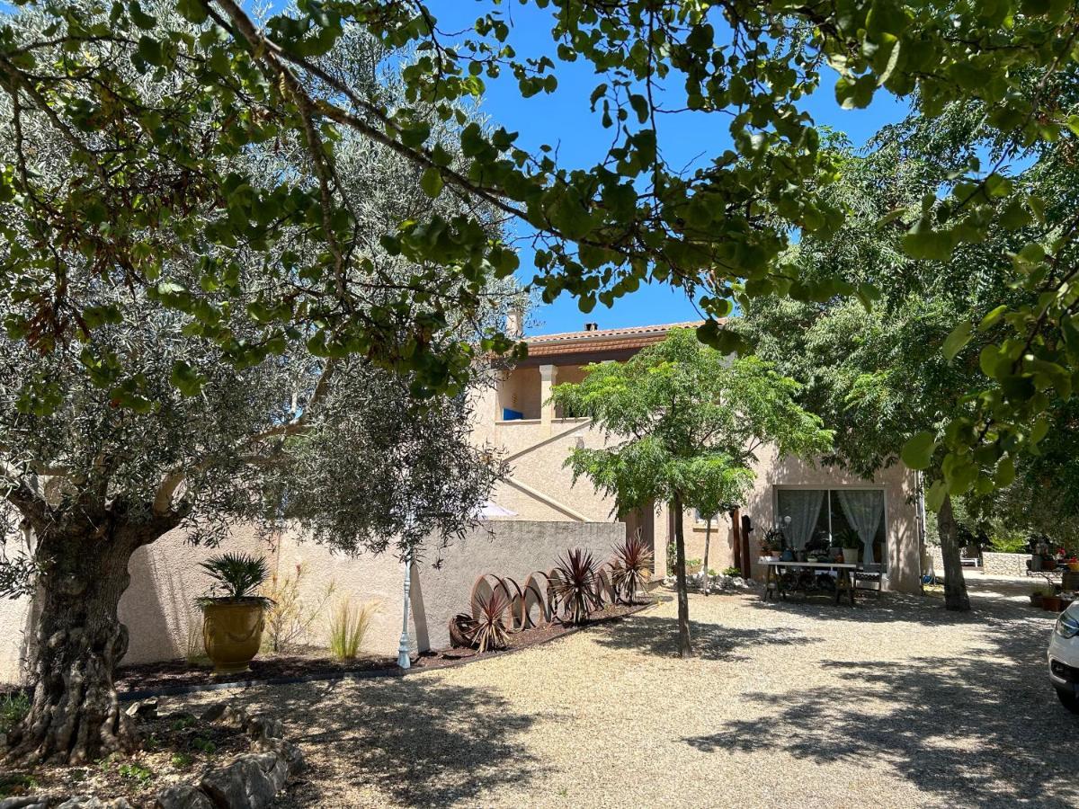 Bed and Breakfast Au Ciel Etoile Castillon-du-Gard Exterior foto