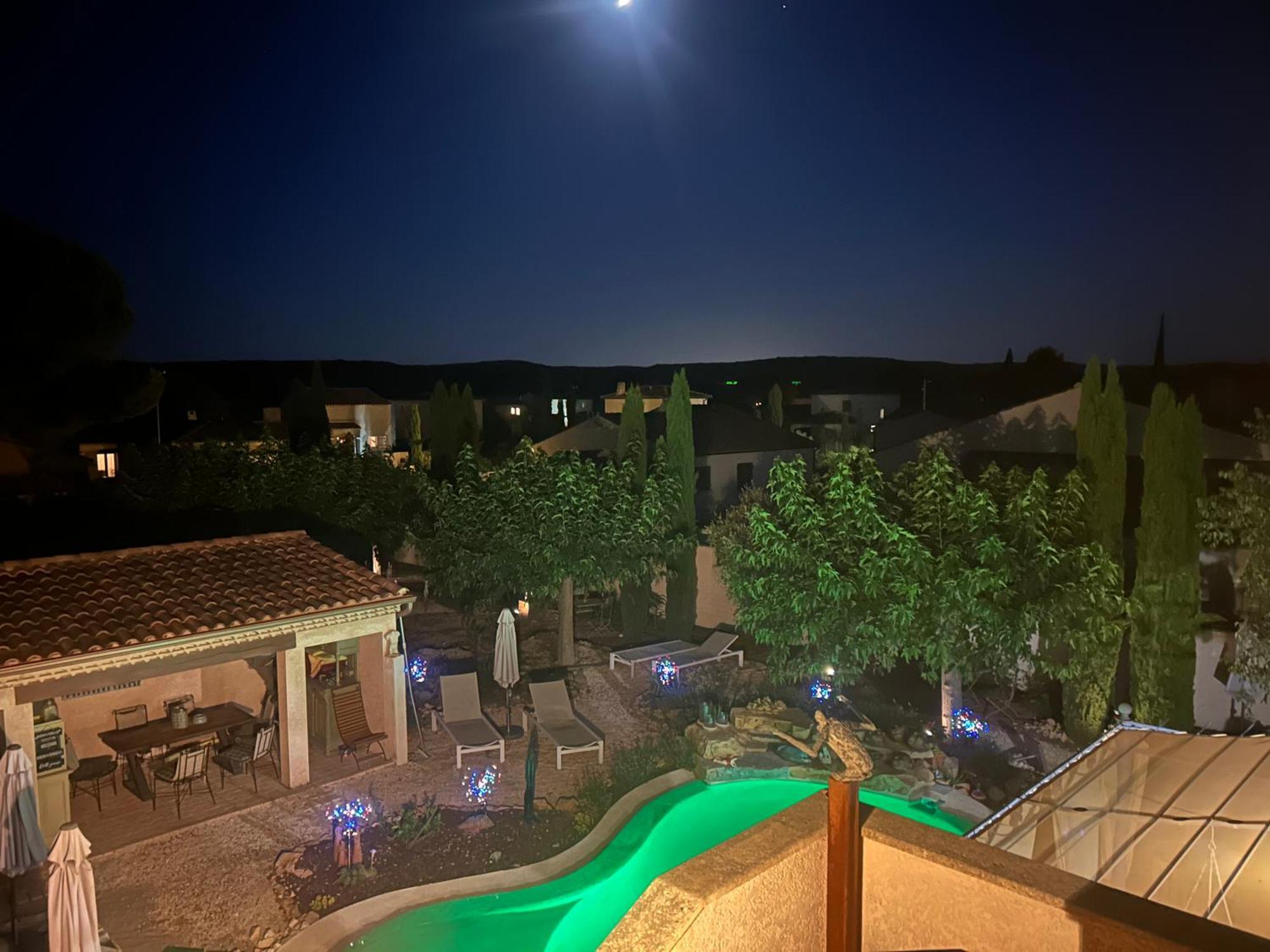 Bed and Breakfast Au Ciel Etoile Castillon-du-Gard Exterior foto